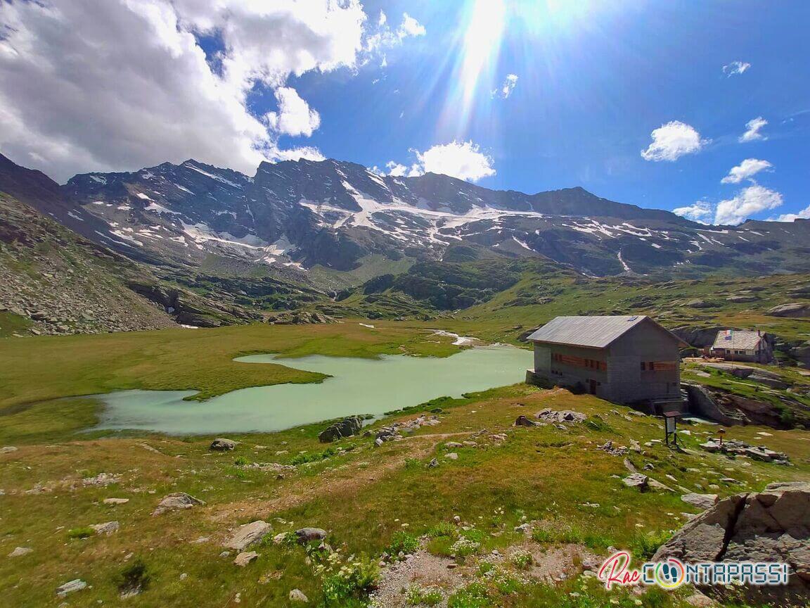 Pranzo vista lago al Rifugio Guglielmo Jervis