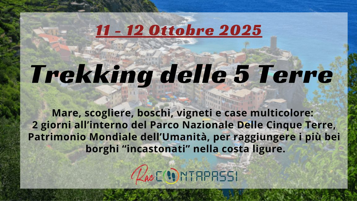 trekking delle 5 terre
